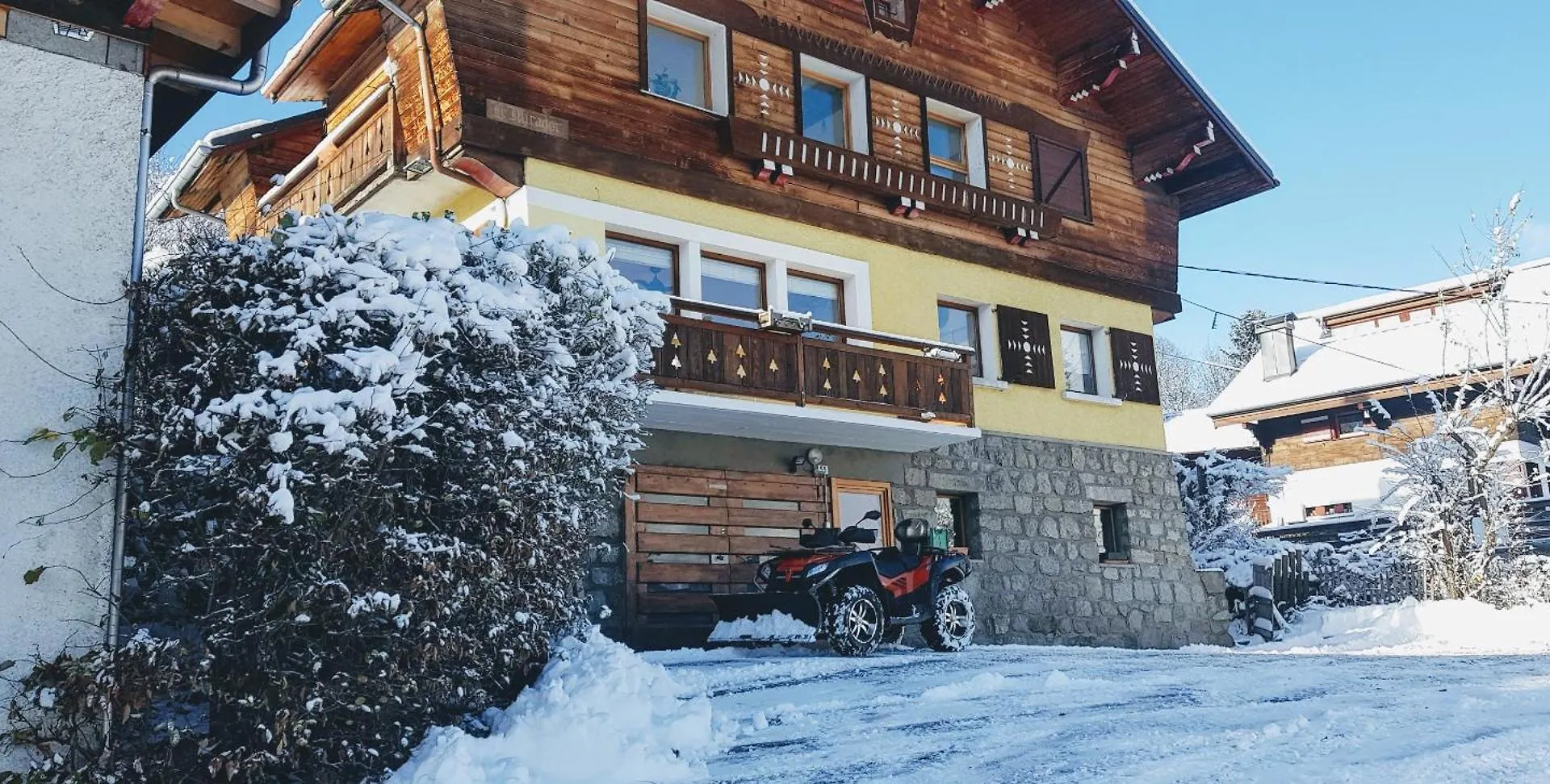 Chalet Mirador appartement vue panoramique Saint-Gervais-les-Bains